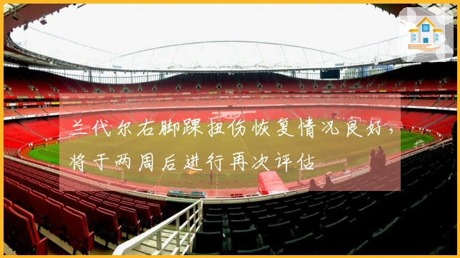 兰代尔右脚踝扭伤恢复情况良好，将于两周后进行再次评估